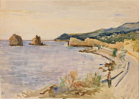 Рейн Тамара Мироновна. Артек на море